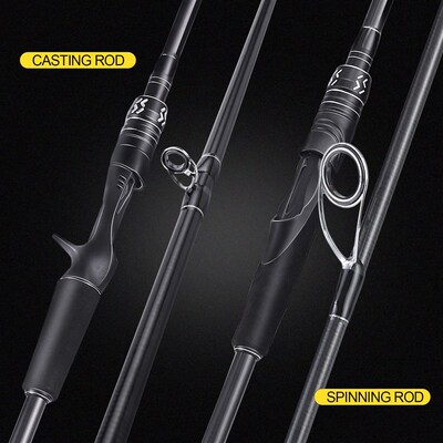 1.8-2.4m 3 Section Baitcasting Fishing Rod TravSel Ultra Lig