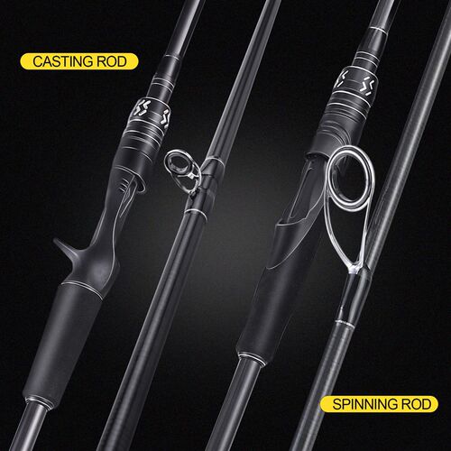 1.8-2.4m 3 Section Baitcasting Fishing Rod TravSel Ultra Lig