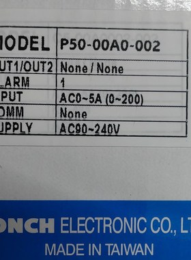 P50-3010-002A/1010-002A/2010-002A P50-00A0-002新P5A-4Y1AA040