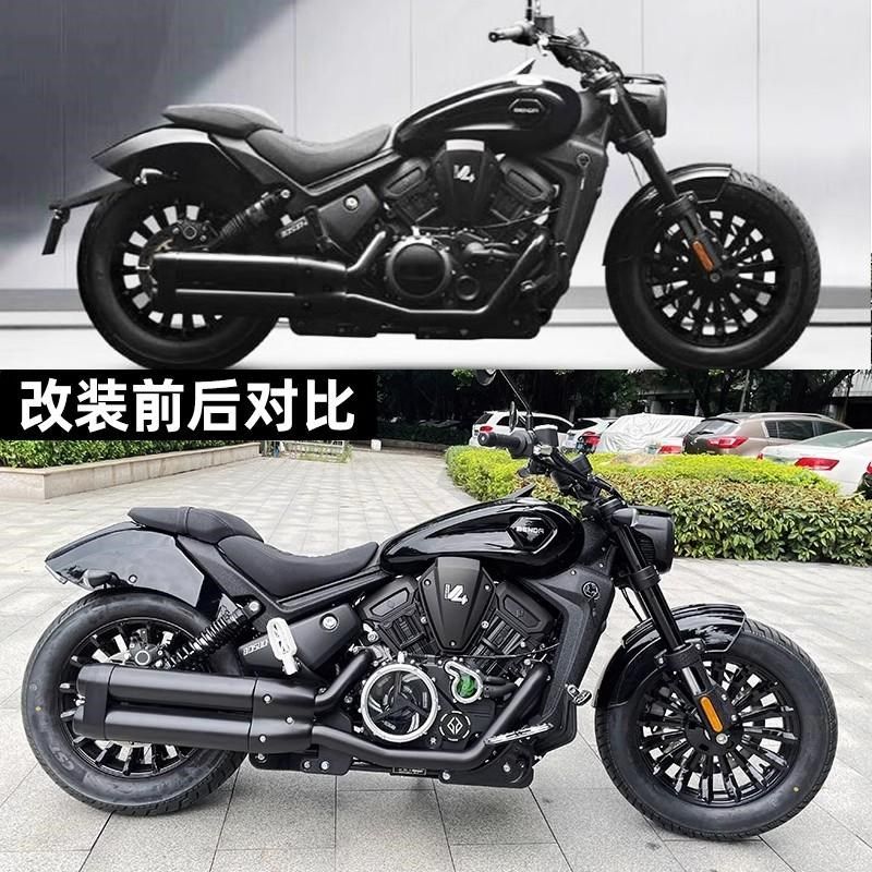 适用奔达黑旗500 改装离合装饰小盖 离合边装饰盖T 无损安装改装