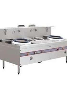 商用大锅灶猛火灶 一炒一温灶 两炒一温J灶 两炒两温灶厨房工程灶