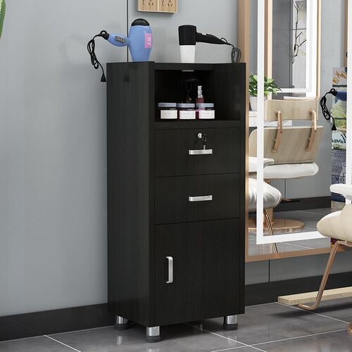 发廊柜美容美发j店产品工具推车柜子落地带抽屉储物柜可移动理发