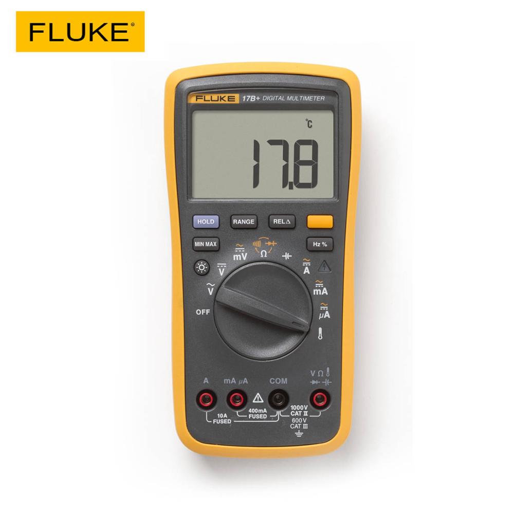 FLUKE 15B+ 17B+Digital multimeter AC/DC Voltage Current Capa