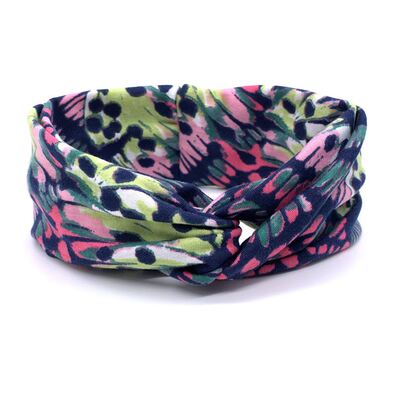 极速Fashcion Floral Women Headband Hair Accessories Leopard