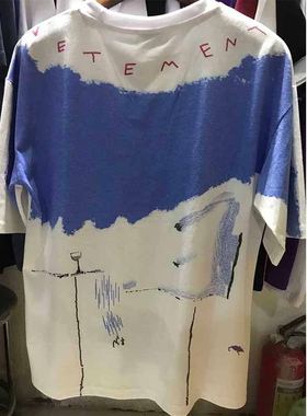 极速New Summer Style Graffiti Vetements T Shirts  VBest Qual