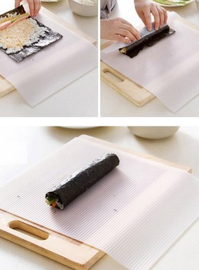 极速NEW Arrival Sushiq Set Bamboo Rolling Mats Rice Paddles