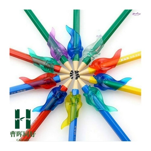 极速把式中学生小海m豚铅笔套左手中性笔握笔器矫正器小学生钢笔