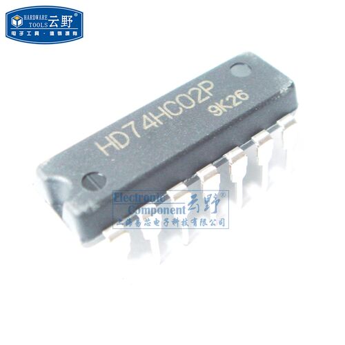 新品【高科美芯】IC集成电路HD74HC02P DIP14直插 逻辑Z芯片或非