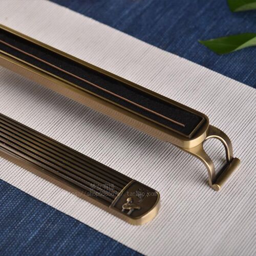 新品古琴合金线香盒卧香炉仿w古铜线香插熏香梵炉禅意茶道摆件沉