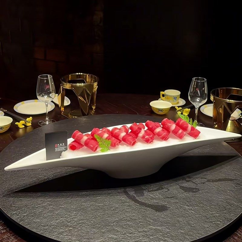 极速创意日式料理器皿p陶瓷盘海鲜姿造火锅专用盘餐盘三文鱼盘刺,餐饮具,盘,淘宝优惠券,粉丝福利购,淘宝优惠卷