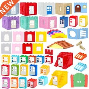 极速Big Particles Building Blocks House ParNts Accessory Win