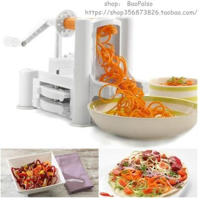 极速Vegetable Spiralizer Fruit Chopper ManuaPl Grater Slicer
