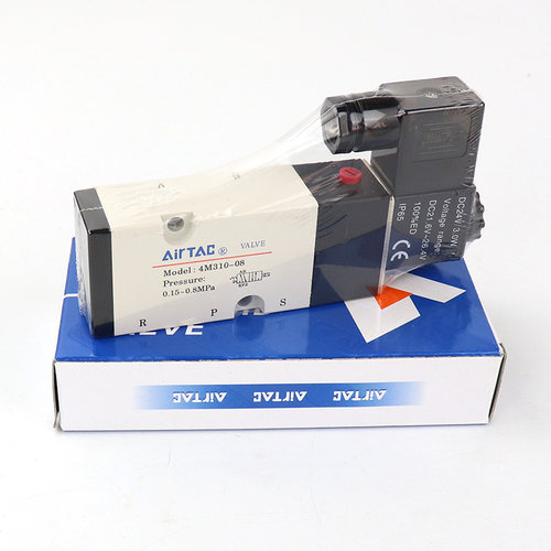 新品标准尺寸4M310一08板式s/4M31008B/220V/24V/110V二位五通电