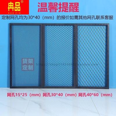 极速定做拳击手套挂m架菱形网格装饰网片单面壁挂式铁格网拳套上