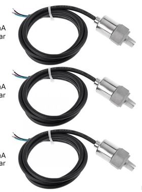 极速0-10/20/30jbar 1/8 Input 8-32V DC Output 0-5V/4-20mA Pre