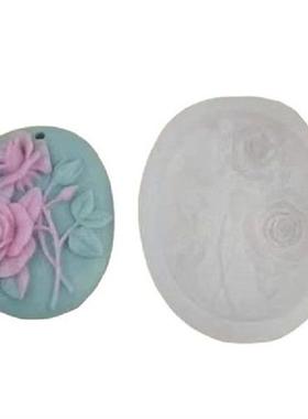 极速Flower Silicone Mold Diffusers Pendant ResQin Casting Mo
