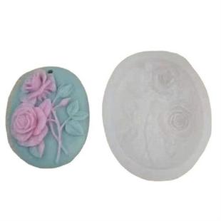 极速Flower Silicone Mold Diffusers Pendant ResQin Casting Mo
