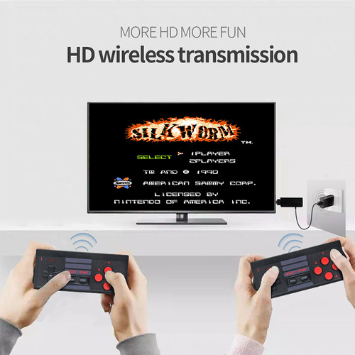 新品USB Video Game Coqnsole Built in 620 Classic Games AV Ou