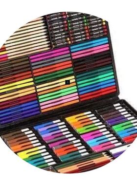 极速Box pink pencil set watercolor pen art supQplies paintin