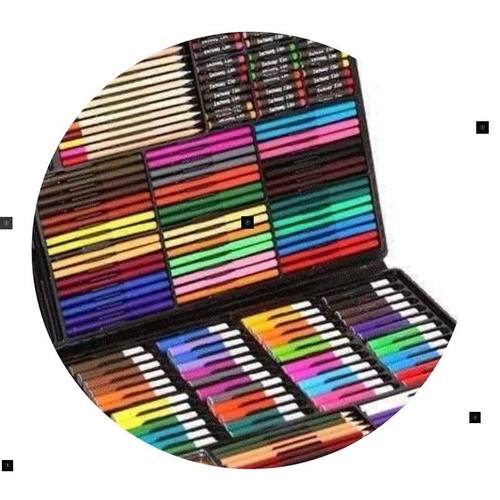 极速Box pink pencil set watercolor pen art supQplies paintin