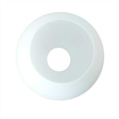 极速双开a口平口灯罩灯饰配件奶白磨砂玻璃球形上下口灯罩台灯吊