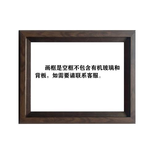 极速油画框画框装裱油画装裱框复古欧式美式外框尺寸定.制空框挂