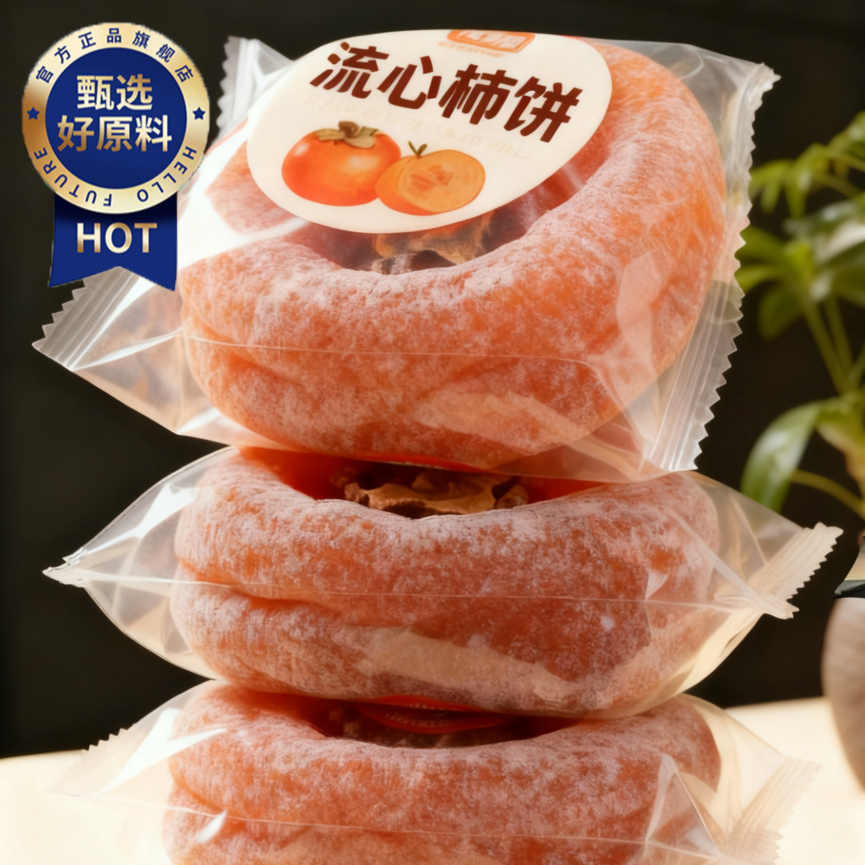 【央妈推荐】特级富平流心柿饼