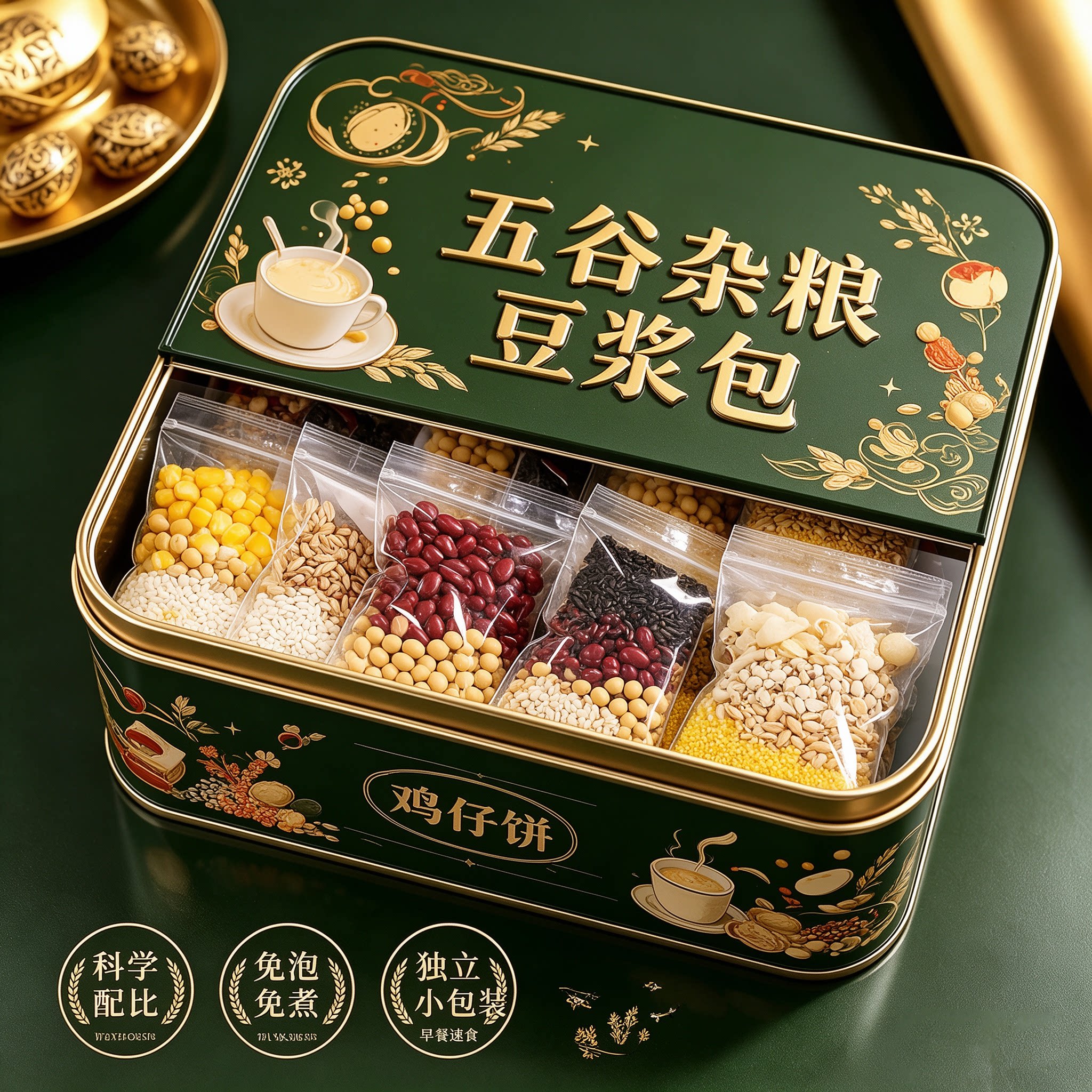 豆浆包五谷杂粮旗舰店减脂早餐豆浆料包破壁机专用组合打豆浆材料