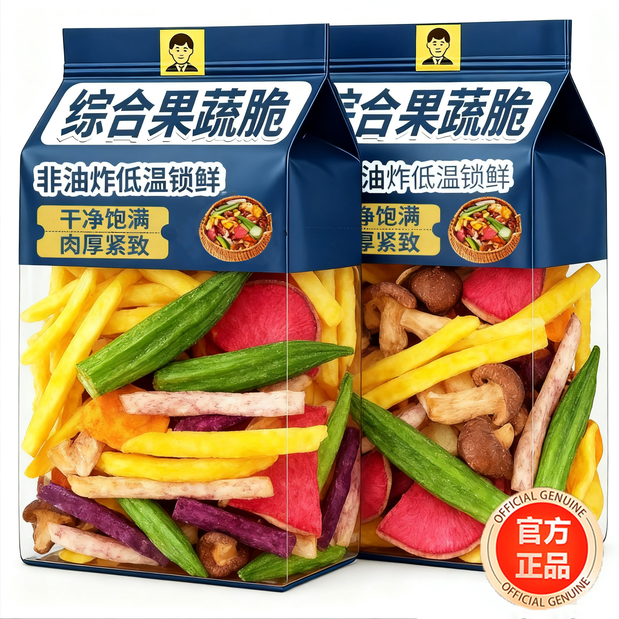 【央妈推荐】非油炸果蔬脆小吃