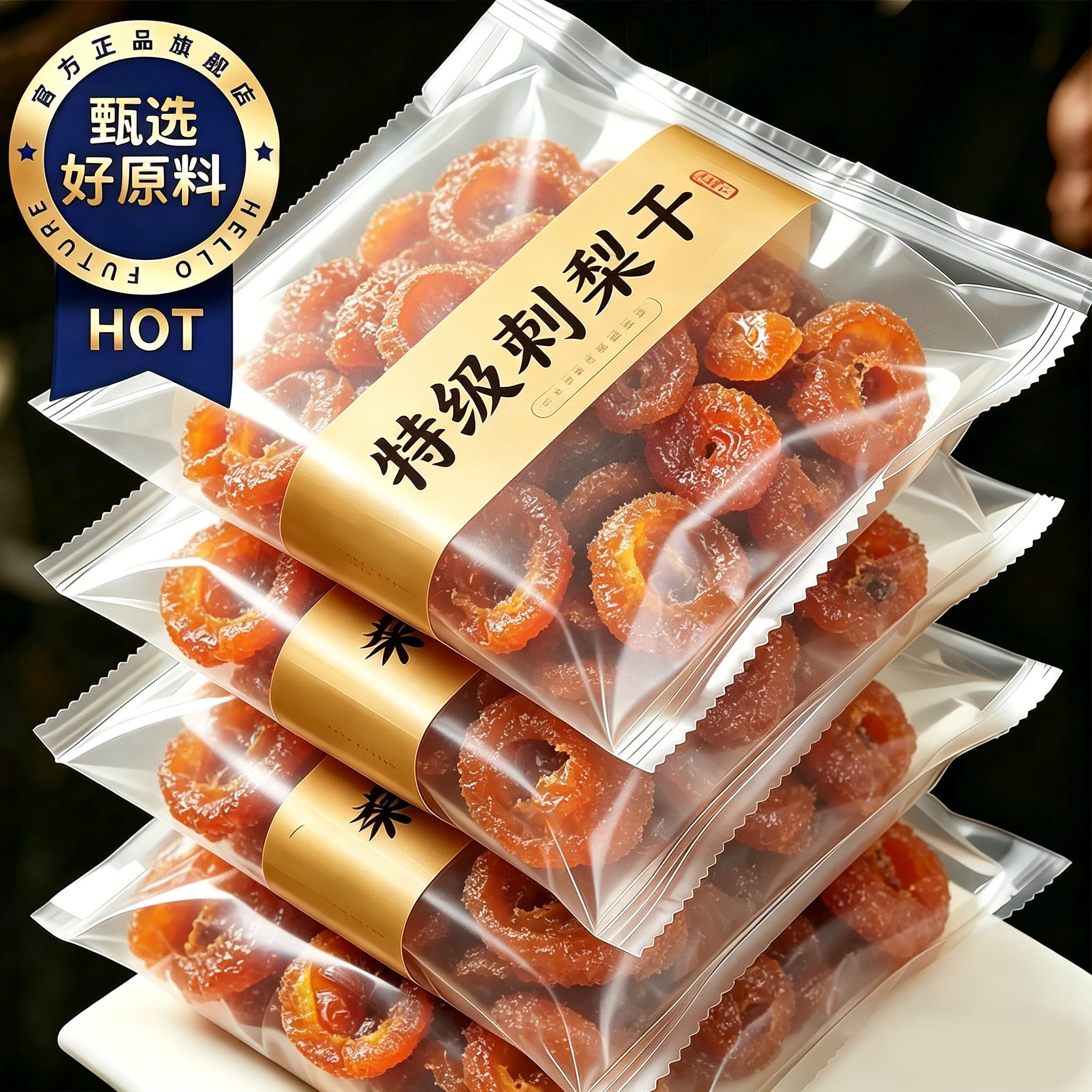 正宗贵州特产刺梨干官方旗舰店野生无硫无糖添加休闲泡水果干蜜饯