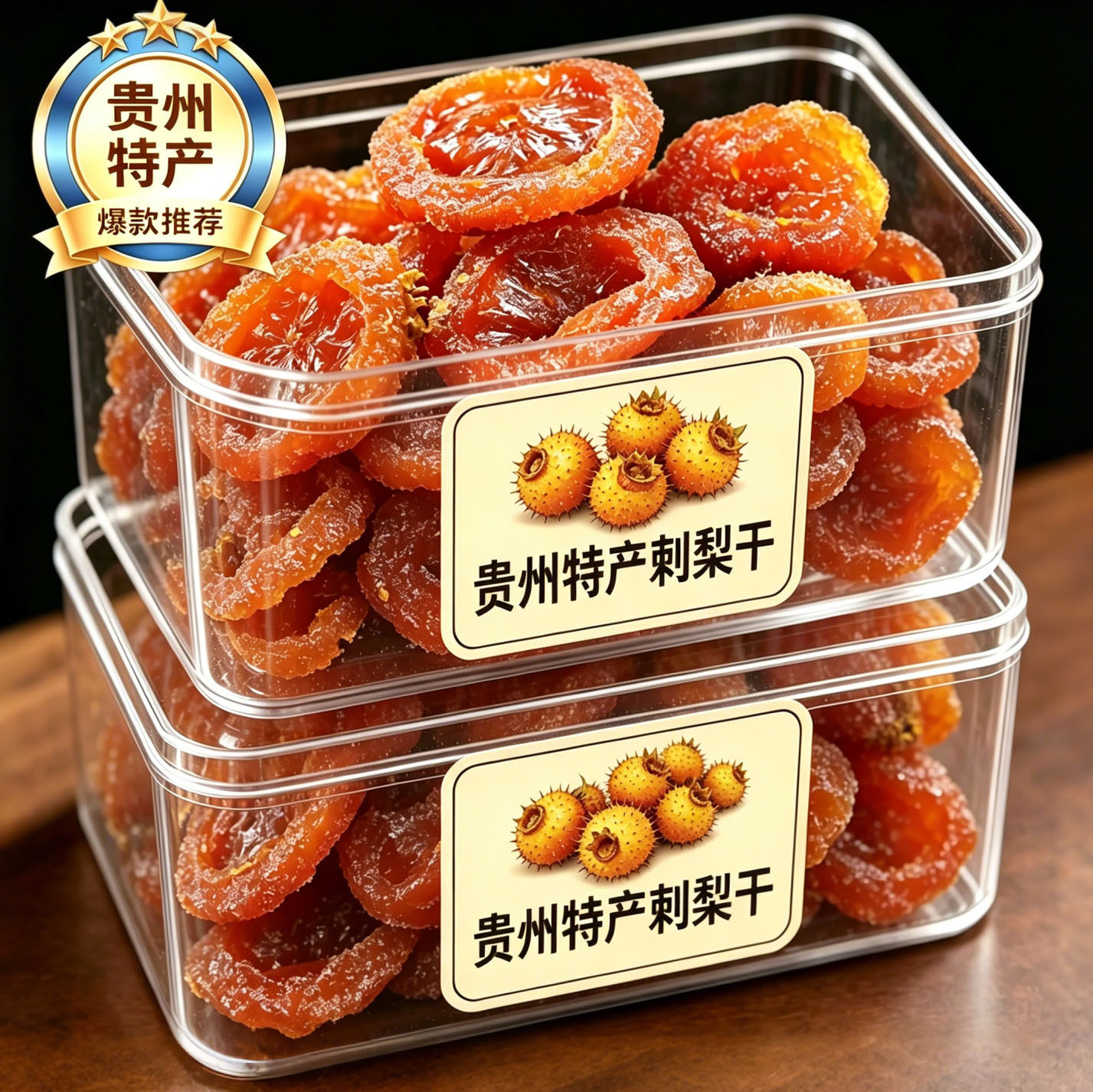 正宗贵州特产刺梨干官方旗舰店野生无硫无糖添加休闲泡水果干蜜饯