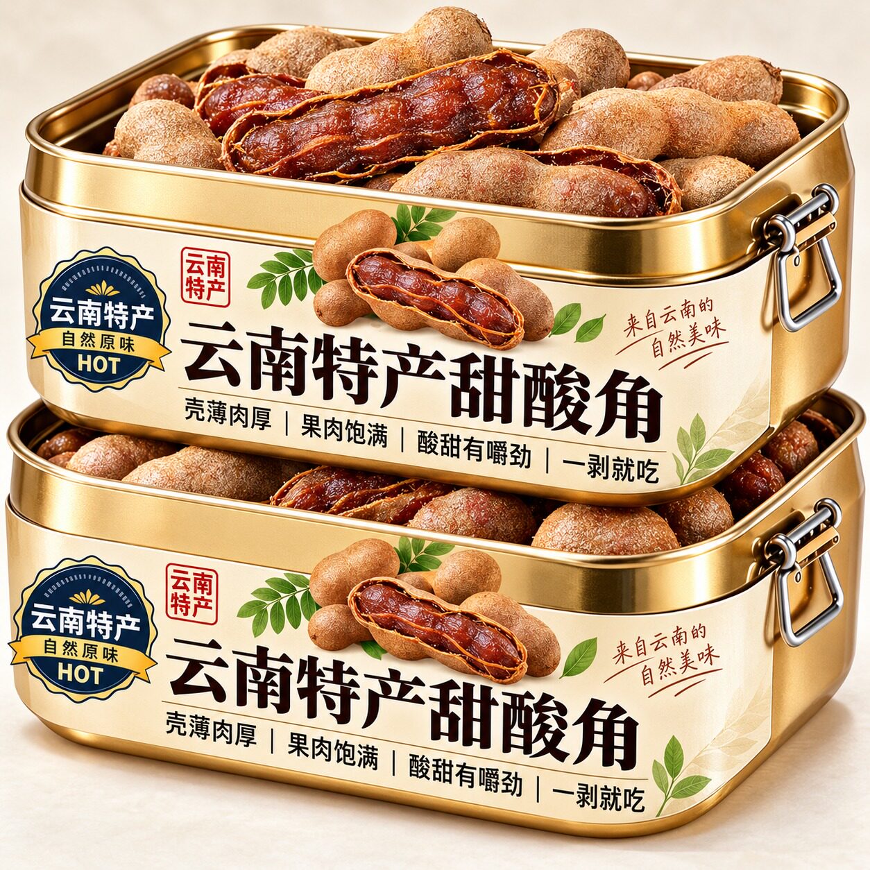 甜酸角云南特产新鲜野生大果孕妇零食酸豆角罗望子新鲜野生官方