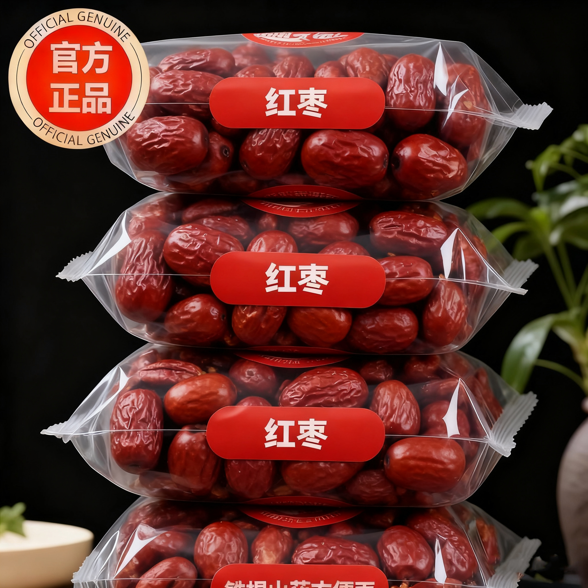 央妈推荐！红枣特级新疆特产官方旗舰店去皮去核若羌灰枣独立包装