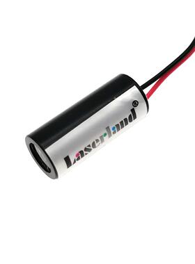 点状光斑 650nm 红光探头 激光灯模组组件 5mW 10mm直径圆柱