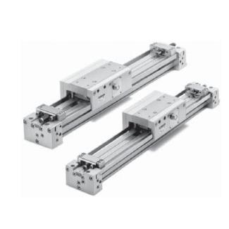 SMC ML2B40-10/20/30/40/50/60/70/80/90L无杆行程可读出气缸