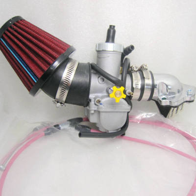 KEIHIN JOG50/90ZR风帆90改装PE24 PE28吊桶化油器接口RAD蘑菇头