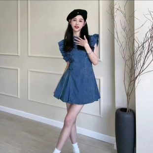 套装 法式 时尚 温柔风新中式 女夏洋气减龄甜美气质超仙两件套潮 无袖