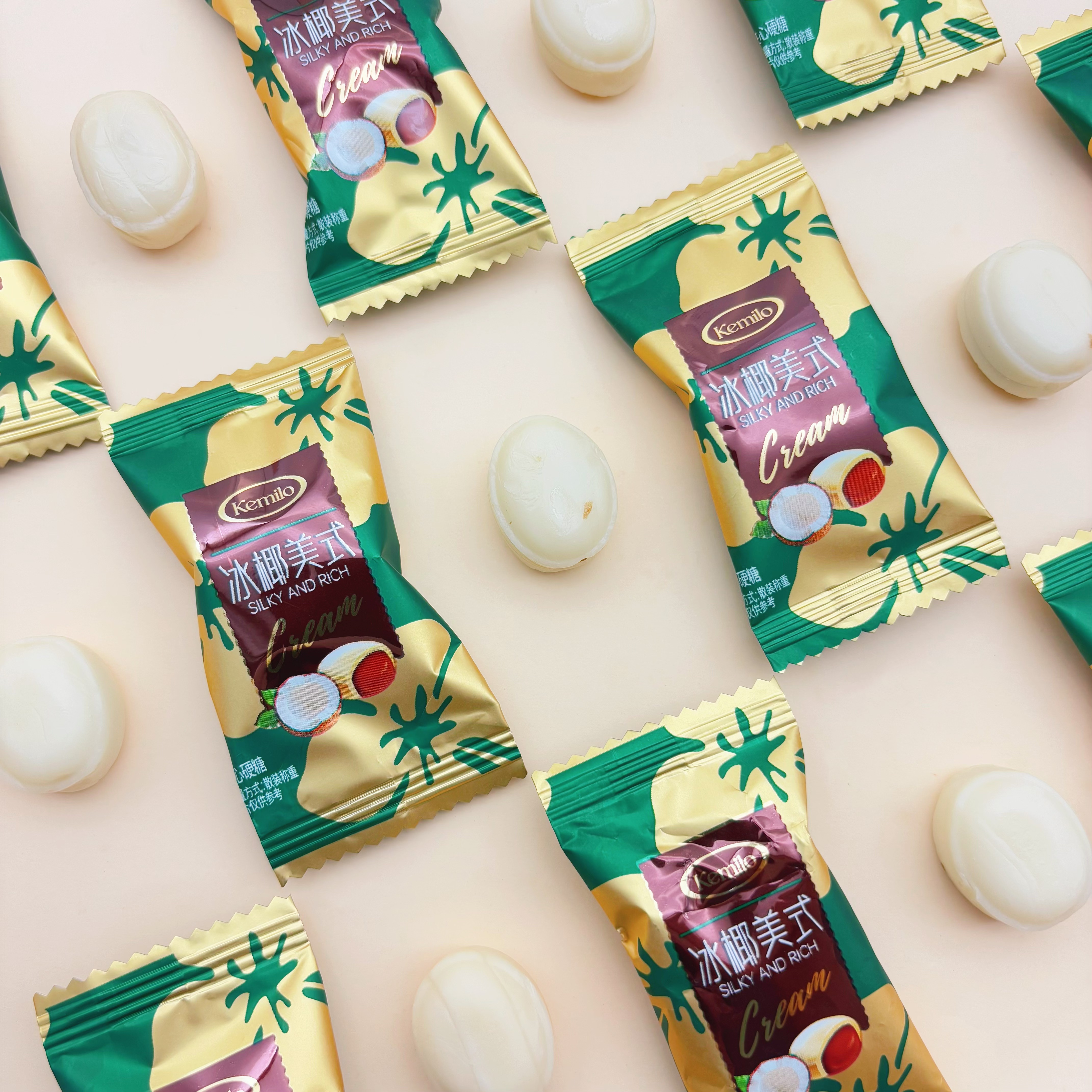 KEMILO冰椰美式夹心硬糖