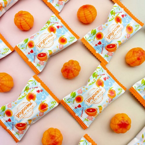 YOYOOMI血橙味维C果芯软糖