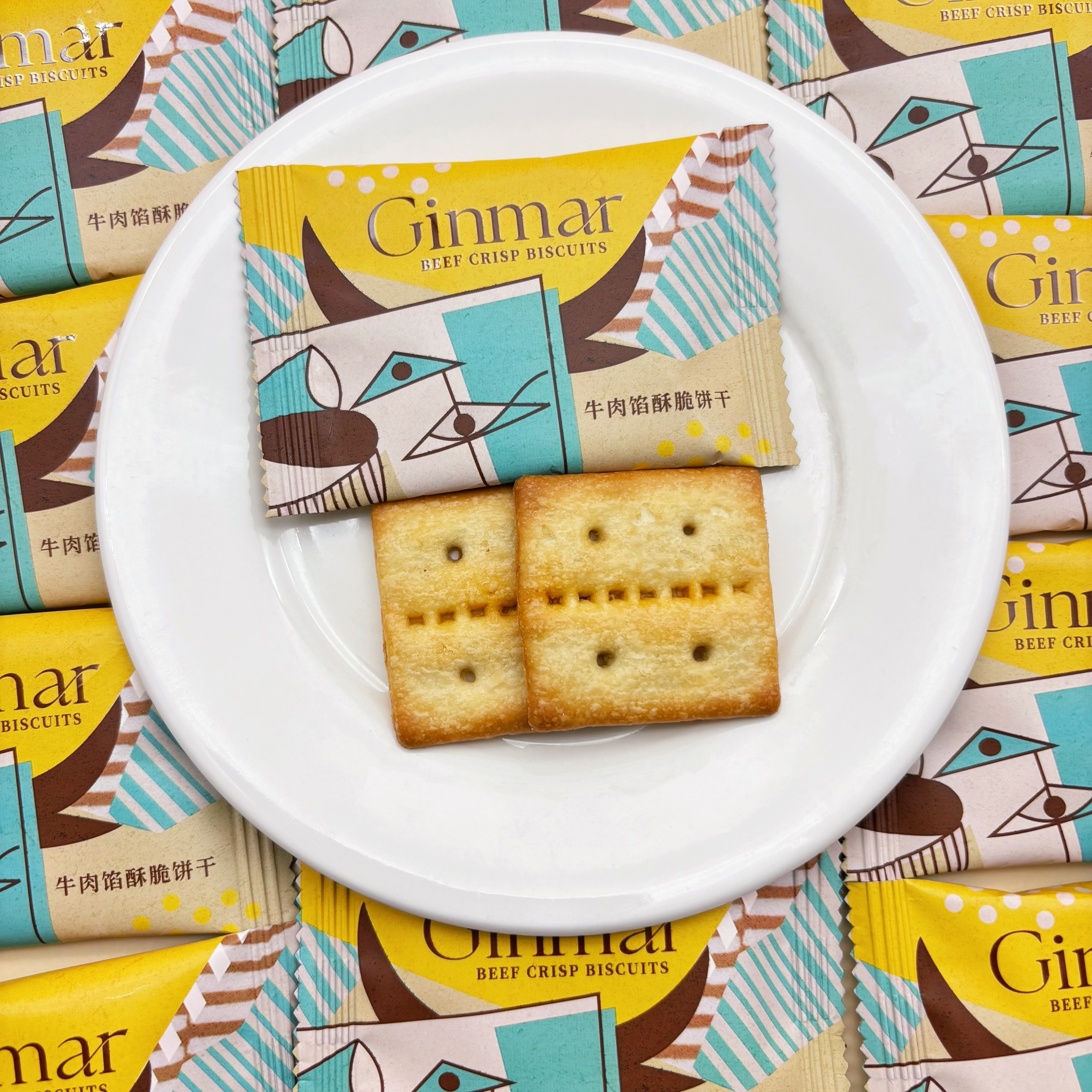 GINMAR牛肉馅酥脆饼干