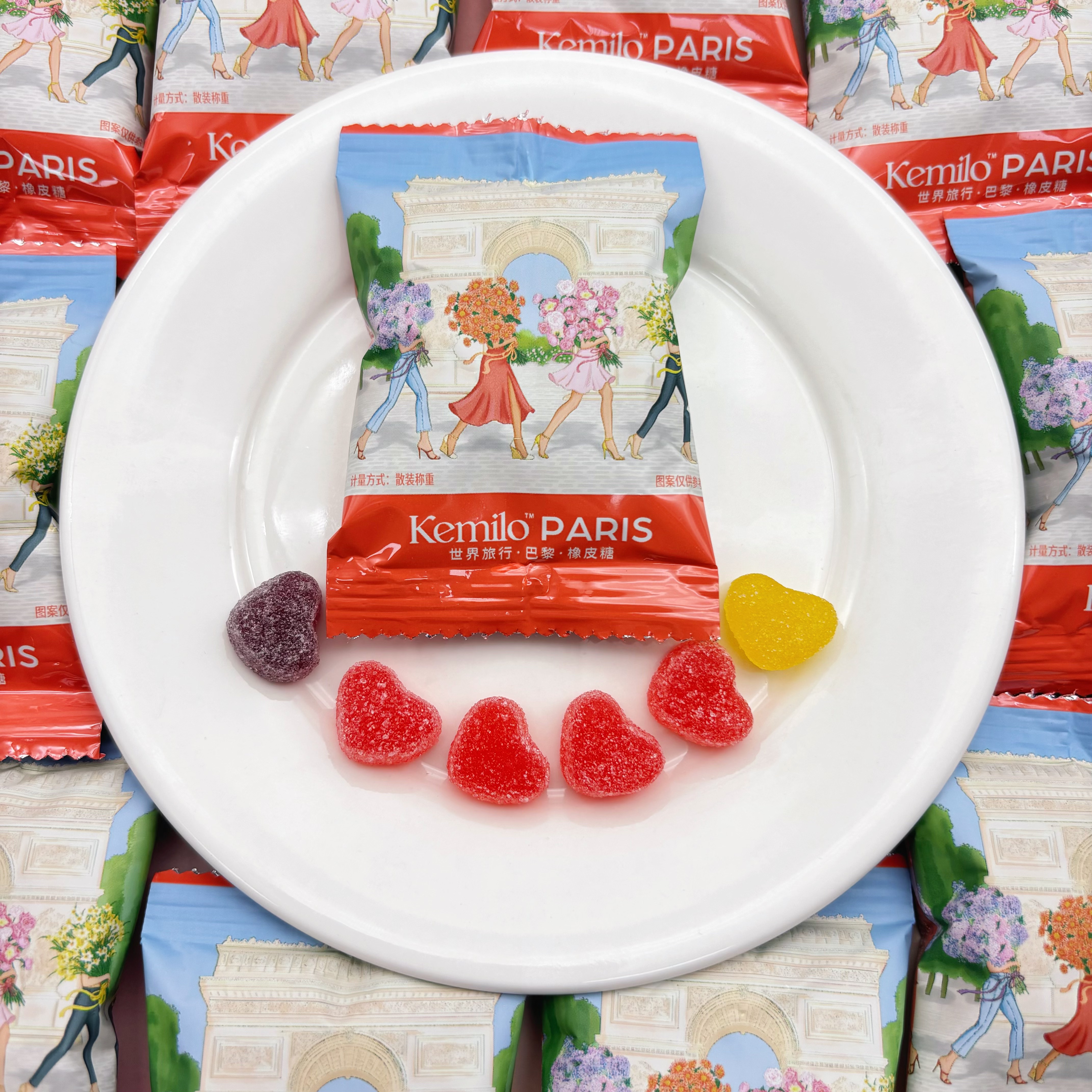 KEMILO混合水果味橡皮糖