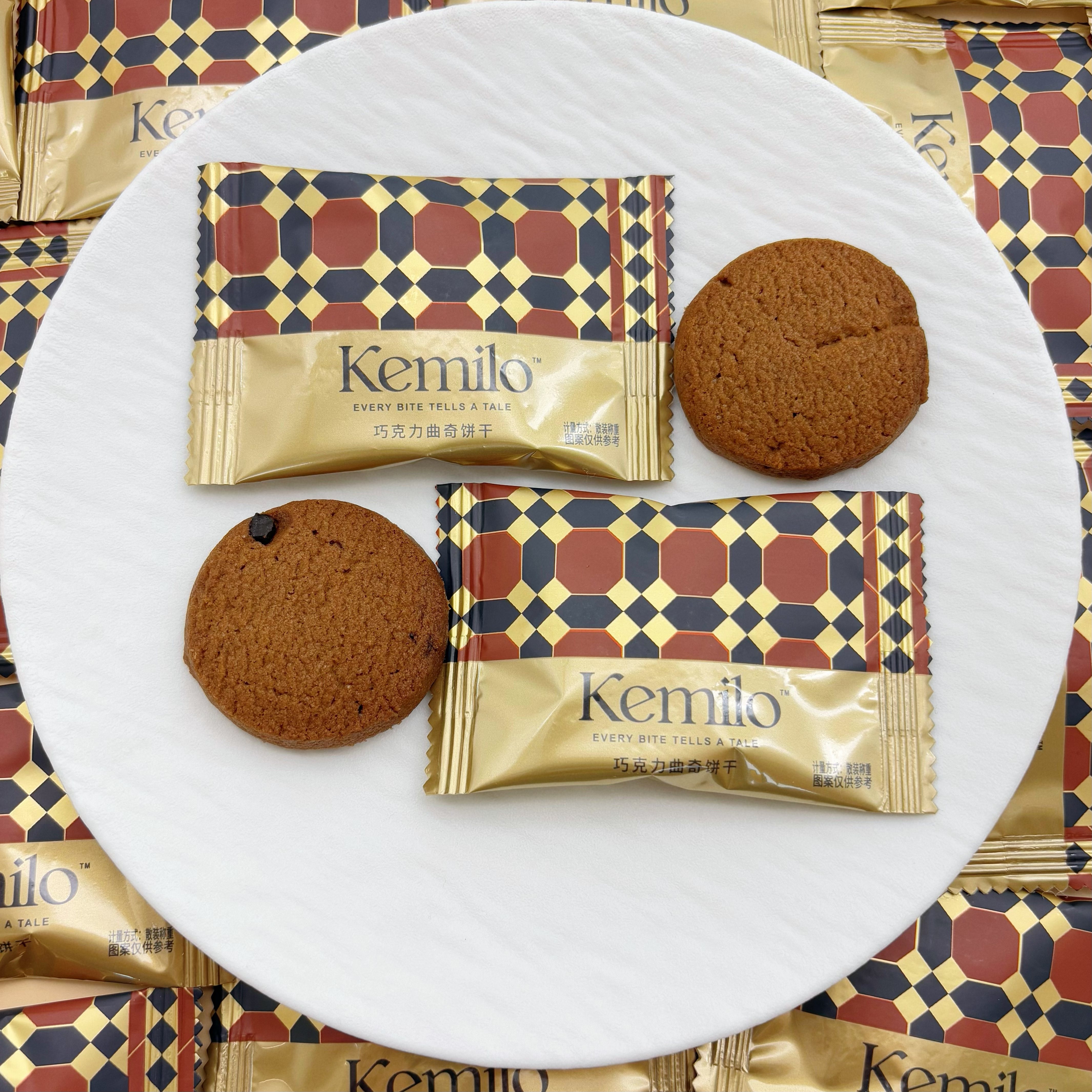 KEMILO巧克力曲奇饼干结婚喜糖喜饼喜事糖果休闲小零食茶点心