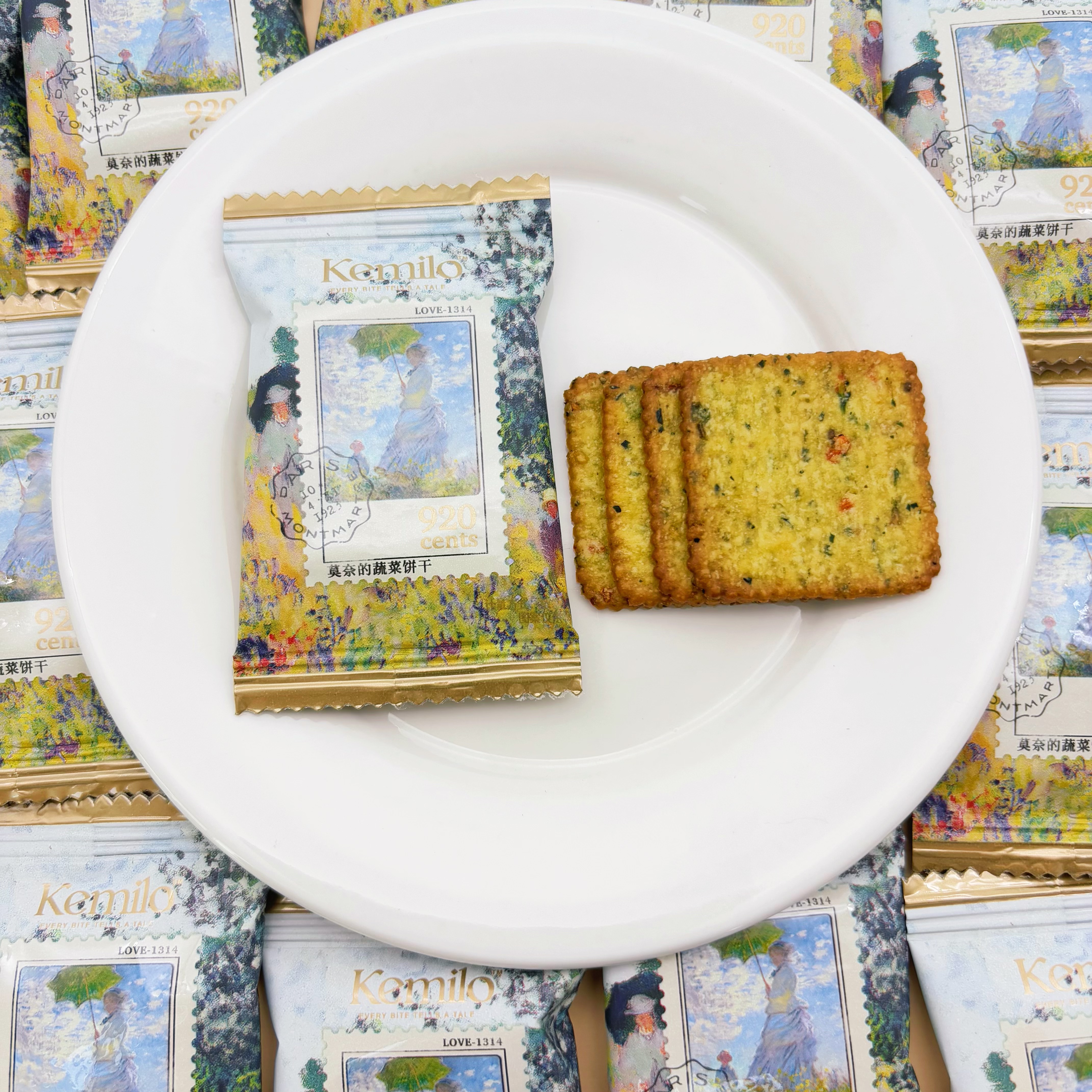KEMILO可米洛莫奈的蔬菜饼干