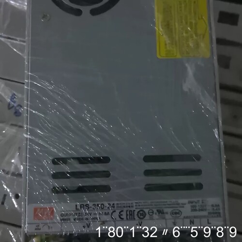 明纬 LPS-350-24 开关电源，台湾明纬，输功率