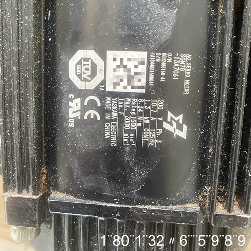 伺服电机SGM7G-13A7C61，品，功能完好。2