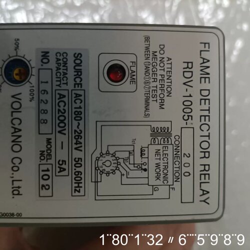 VOLCANO火焰继电器RDV-1005-200