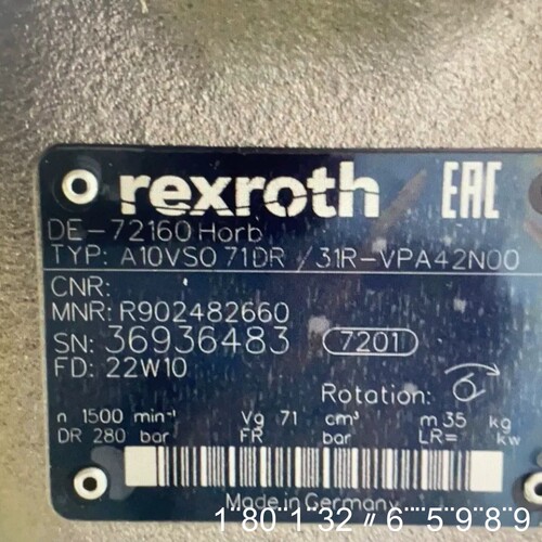 R902482660 AA10VSO71DR/31R-VPA