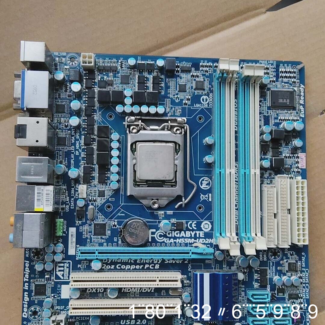GA-H55M-UD2H主板 测试稳定 正常使图片