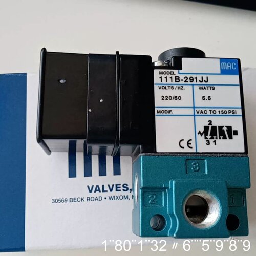 MAC电磁阀111B-291JJ，正品J