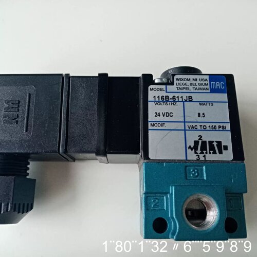 MAC电磁阀116B-611JB，正品现